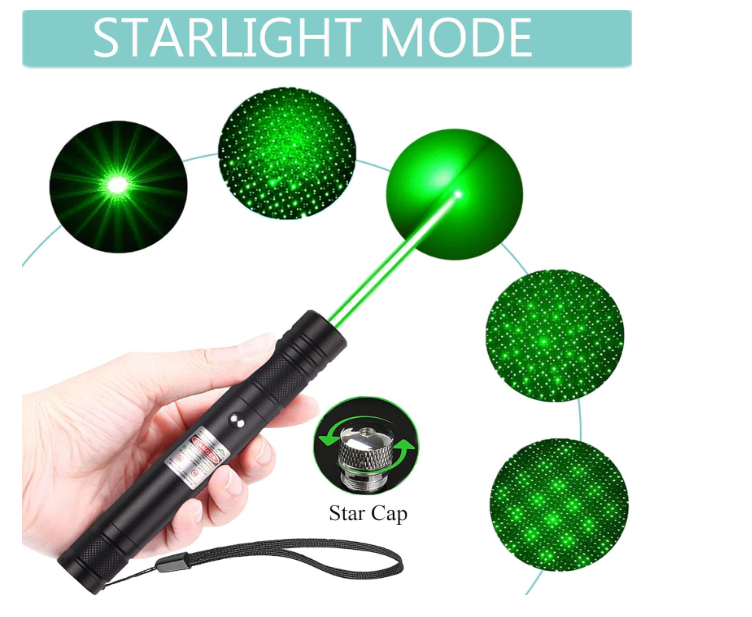  USB Rechargeable Green Laser Pointer