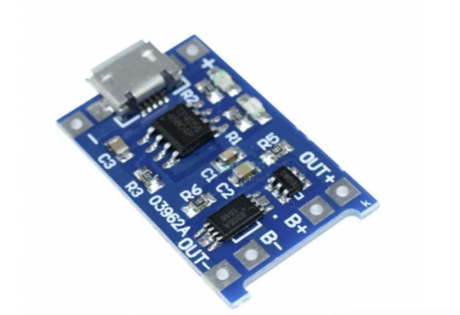 TP4056 1A Li-Ion Battery Charging Board Micro USB with Current Protection