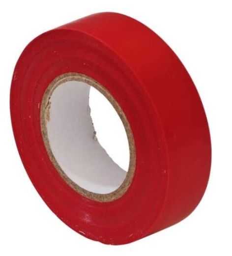 PVC TAPE (RED) 3/4’’X6MTR