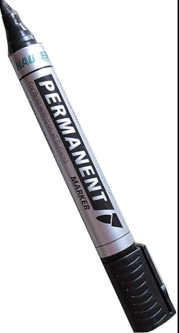 PERMANENT MARKER 10/25 (BLACK)