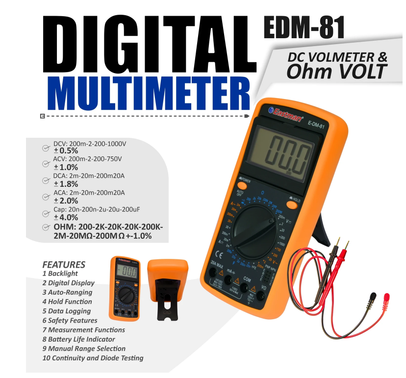 Digital Multimeter ( Eastman)