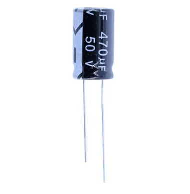 470µF 50V Electrolytic Capacitor