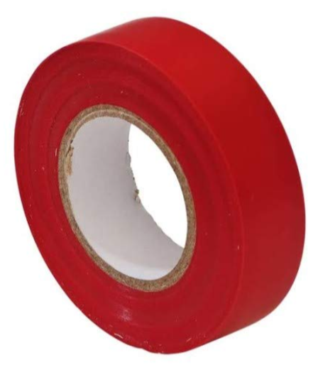PVC TAPE (RED) 3/4’’X6MTR