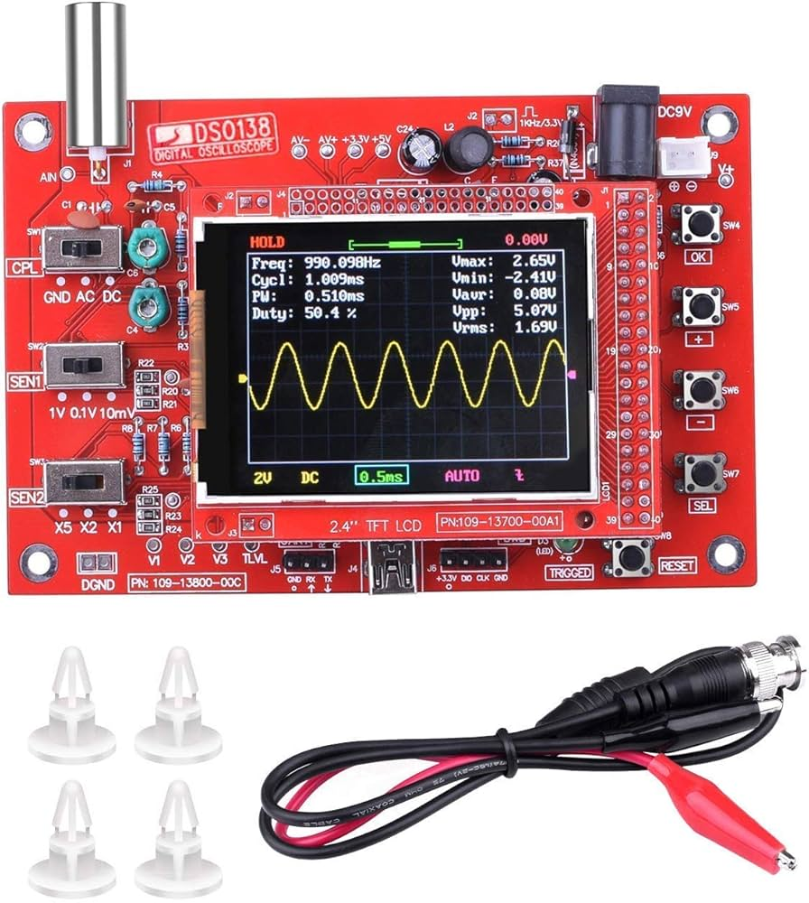 DS0138 Digital Oscilloscope DIY Kit