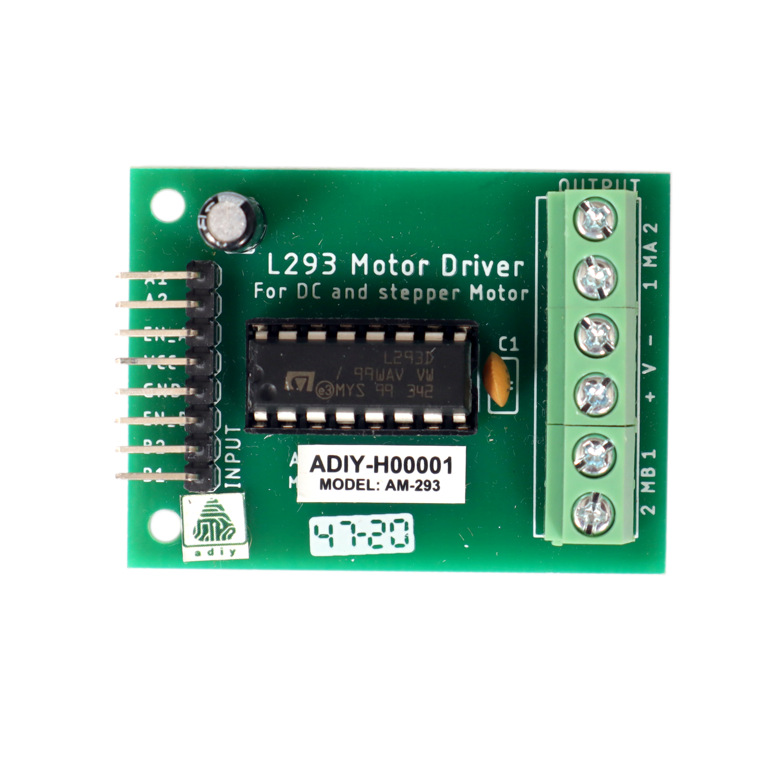 L293 MOTOR DRIVER Module  