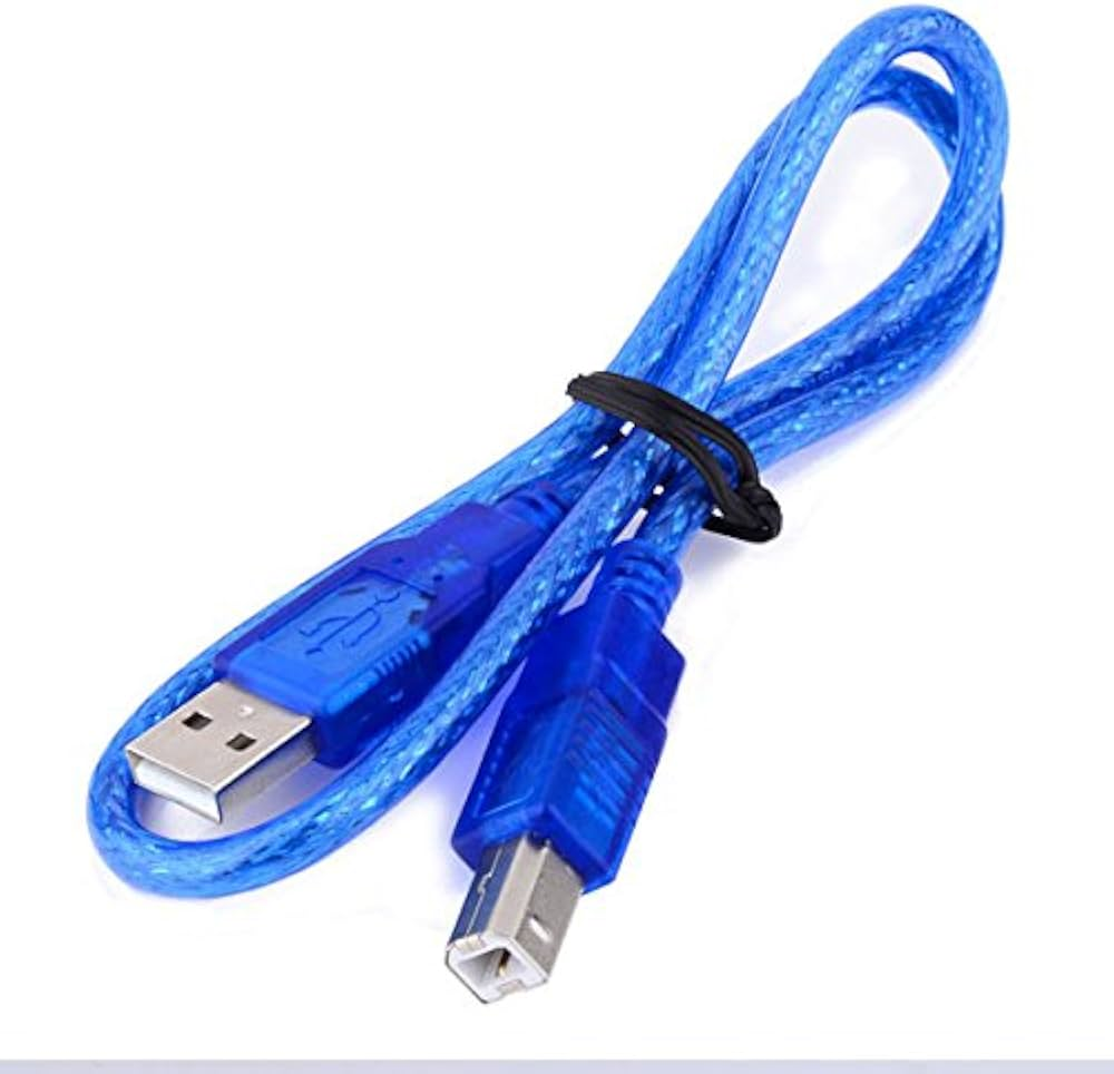 USB Cable A To B 50cm (Blue)