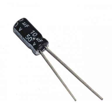 10µF 50V Electrolytic Capacitor 5x11mm