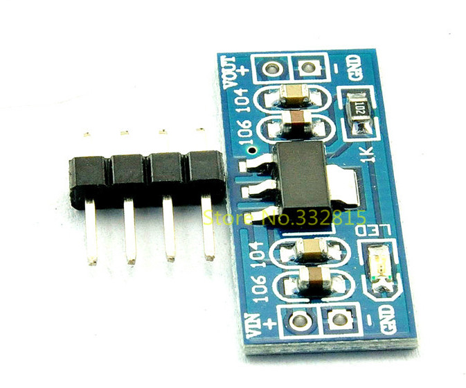 AMS1117 3.3V Module is a low-dropout voltage regulator module.