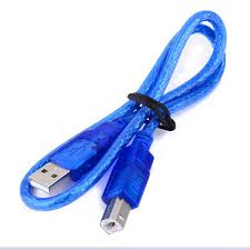 USB Cable A To B 50cm (Blue)