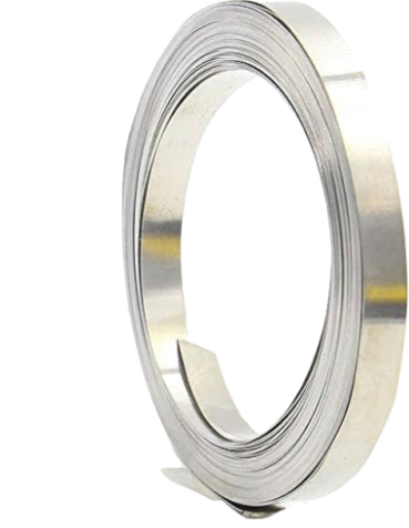 Nickel Plated Strip – 0.12mm Thickness × 5mm Width pack of 1meter