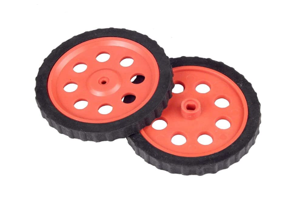 7X1 cm Robotic Wheel for DIY Robot Car Projects